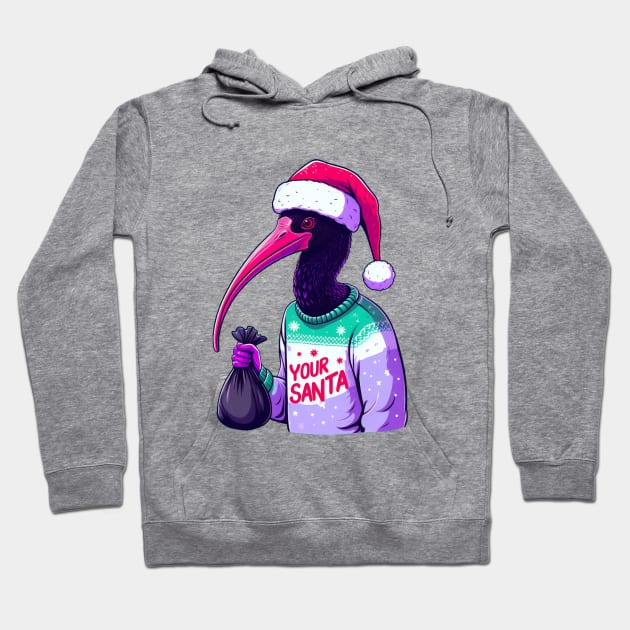 Xmas Bin Chicken Hoodie by BukovskyART